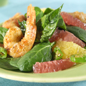 Citrus Shrimp and Spinach Salad